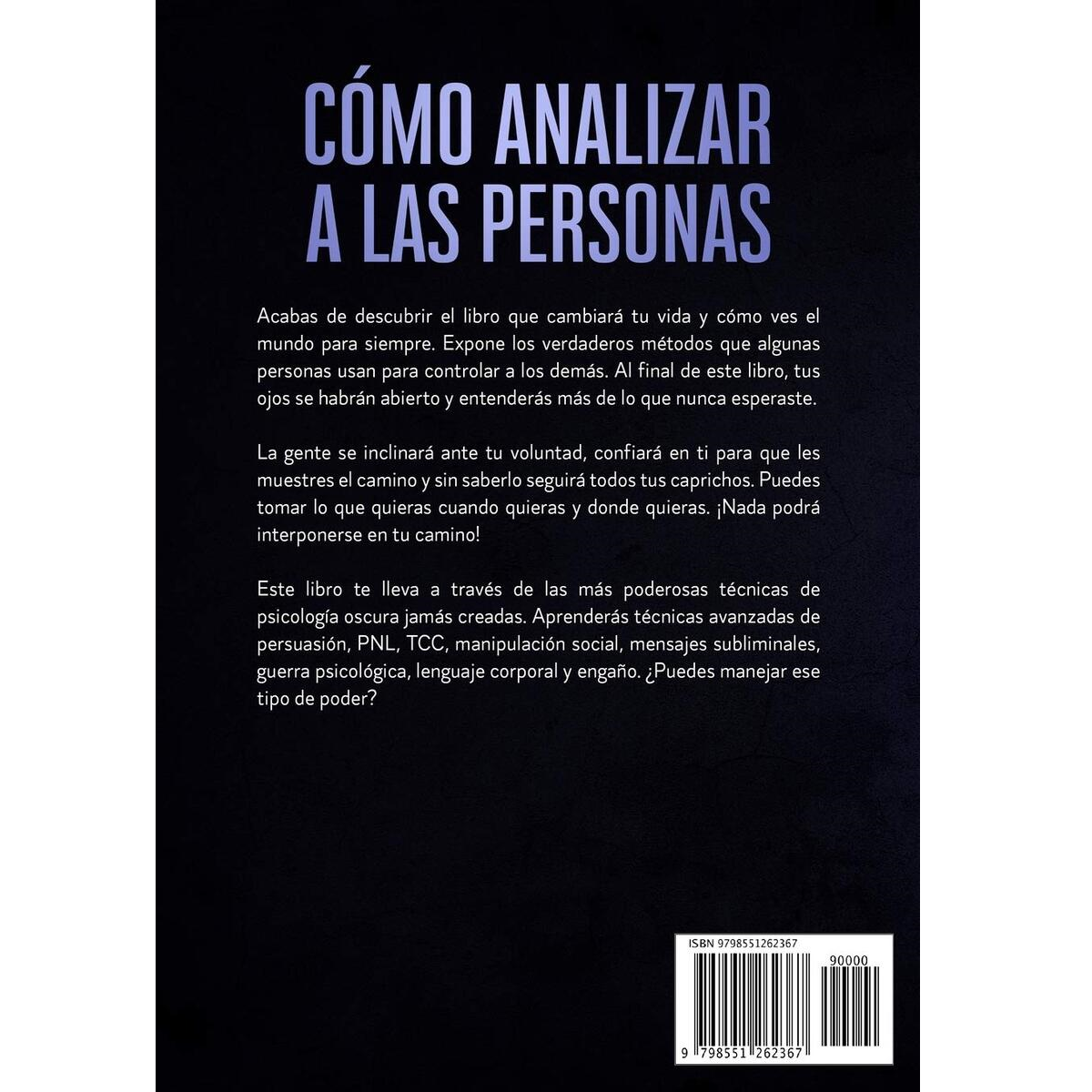 Cómo analizar a las personas - Colección de la Psicología Oscura 5 libros en 1