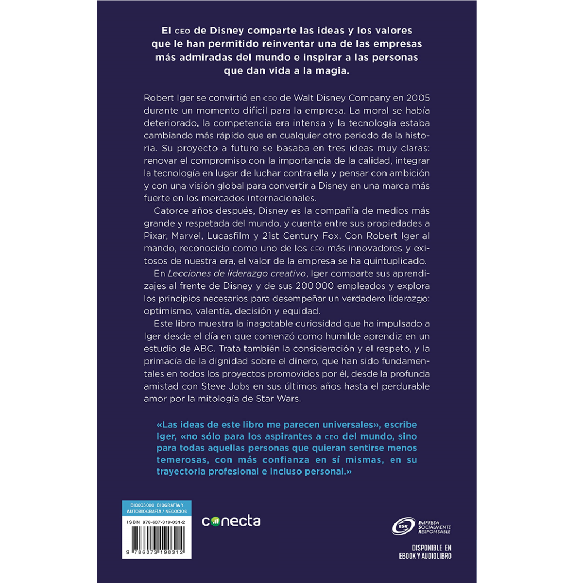 Lecciones de liderazgo creativo