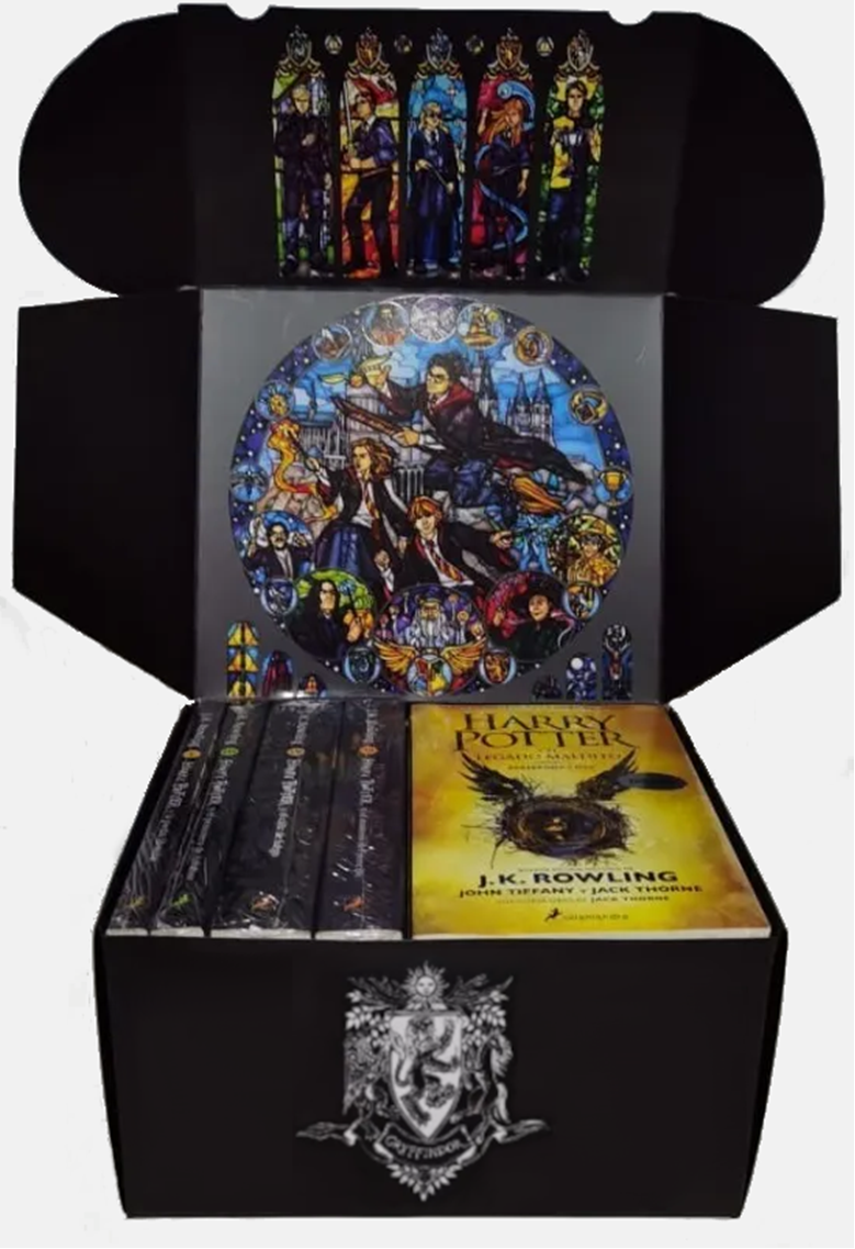 Colección 8 Libros De Harry Potter - Caja Conmemorativa
