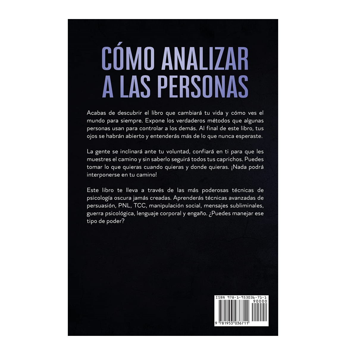 Cómo analizar a las personas - Colección de la Psicología oscura 5 libros en 1 -