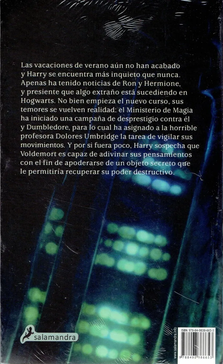 Harry Potter Y La orden del Fénix