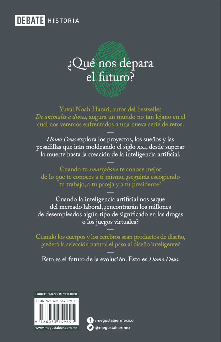 Homo Deus: Breve historia del mañana