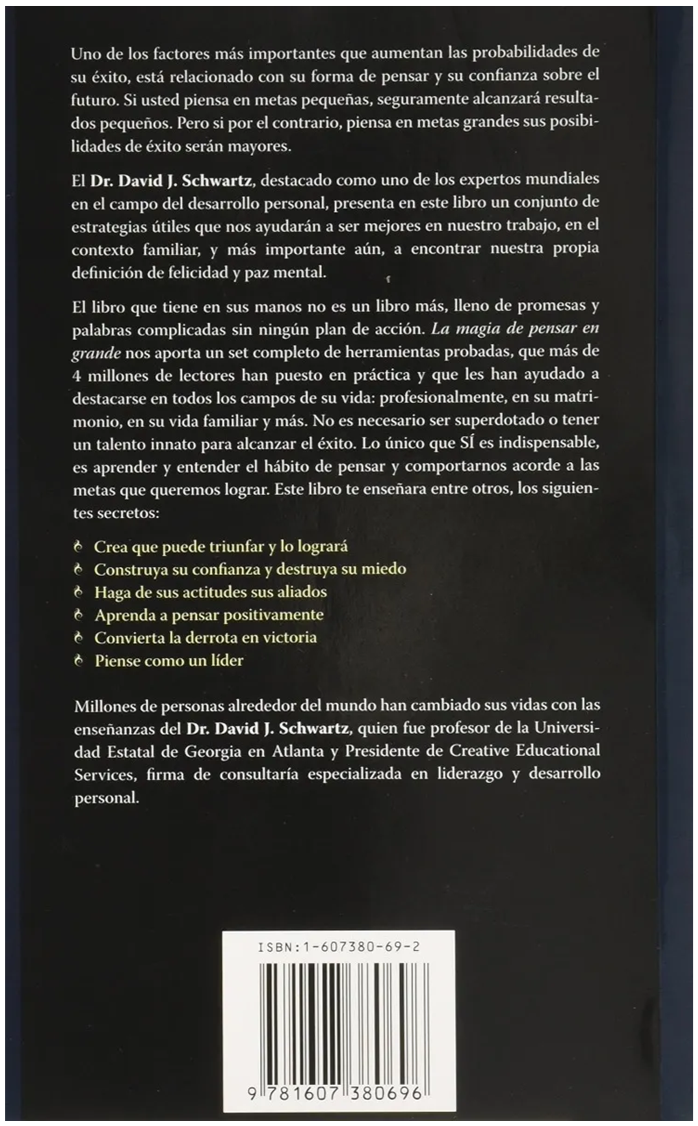 La magia de pensar en grande