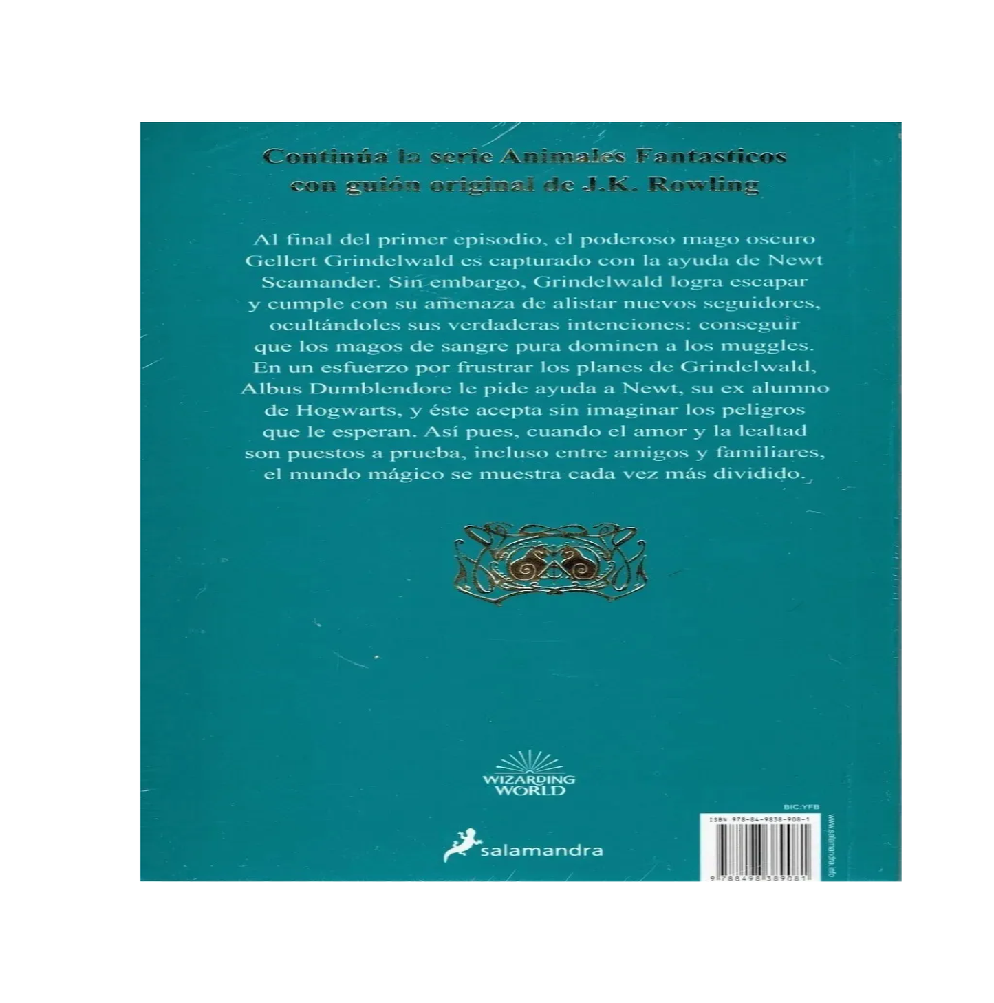 Los crímenes de Grindelwald - Guión original de la película -