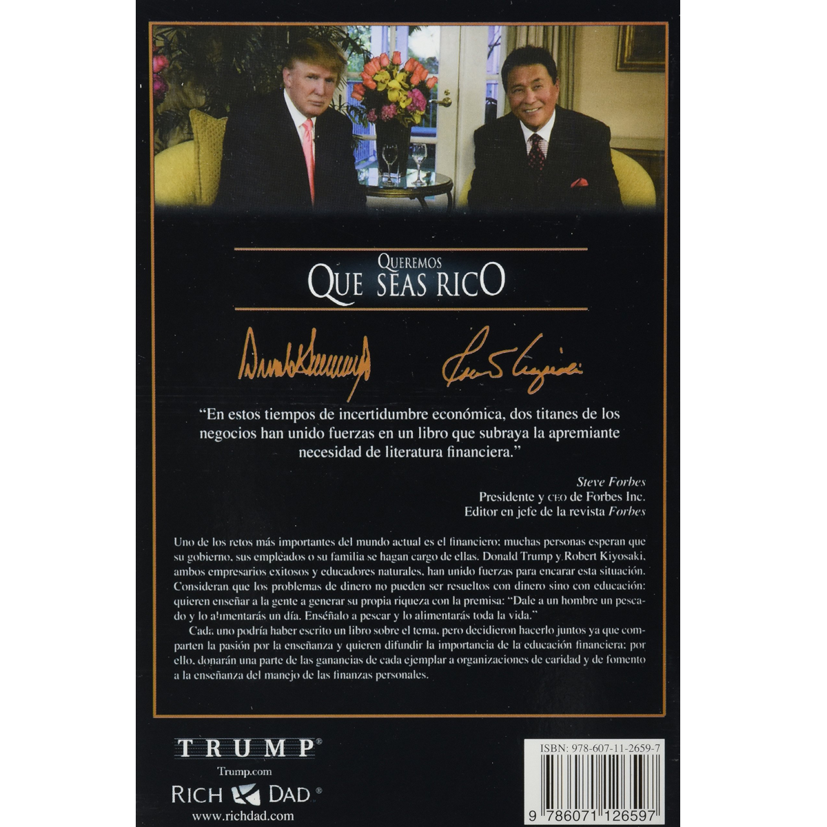 Queremos que seas rico - Dos hombres, un mensaje -