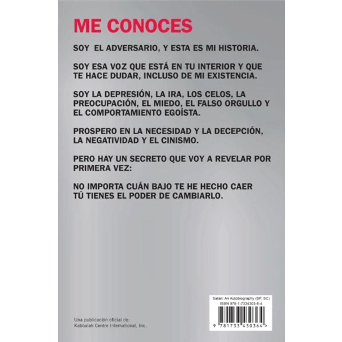 Satán: una autobiografía