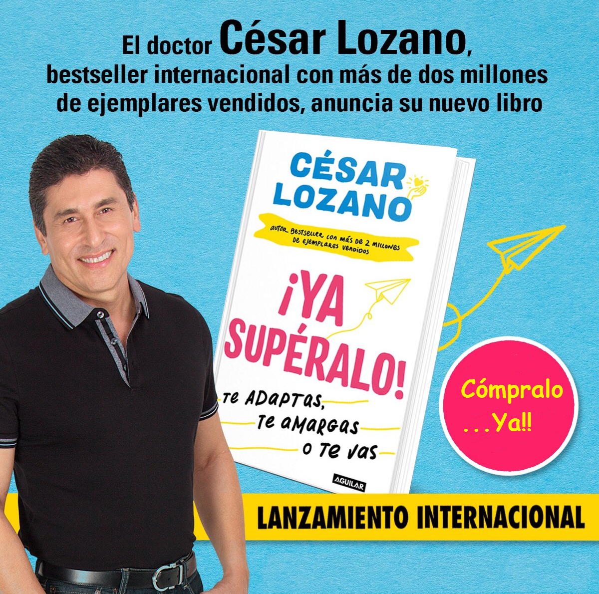 ¡Ya supéralo! Te adaptas, te amargas o te vas