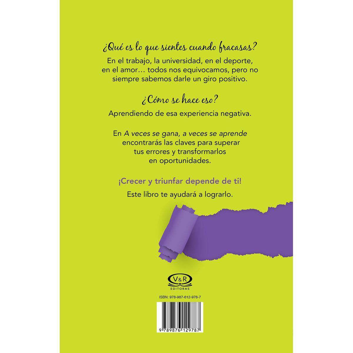 A veces se gana, a veces se aprende