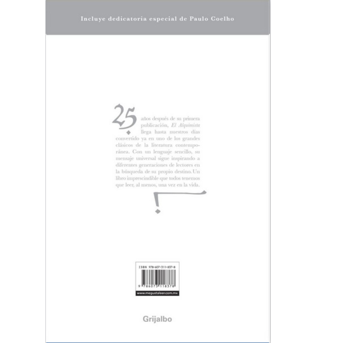 El Alquimista Edición 25 Aniversario