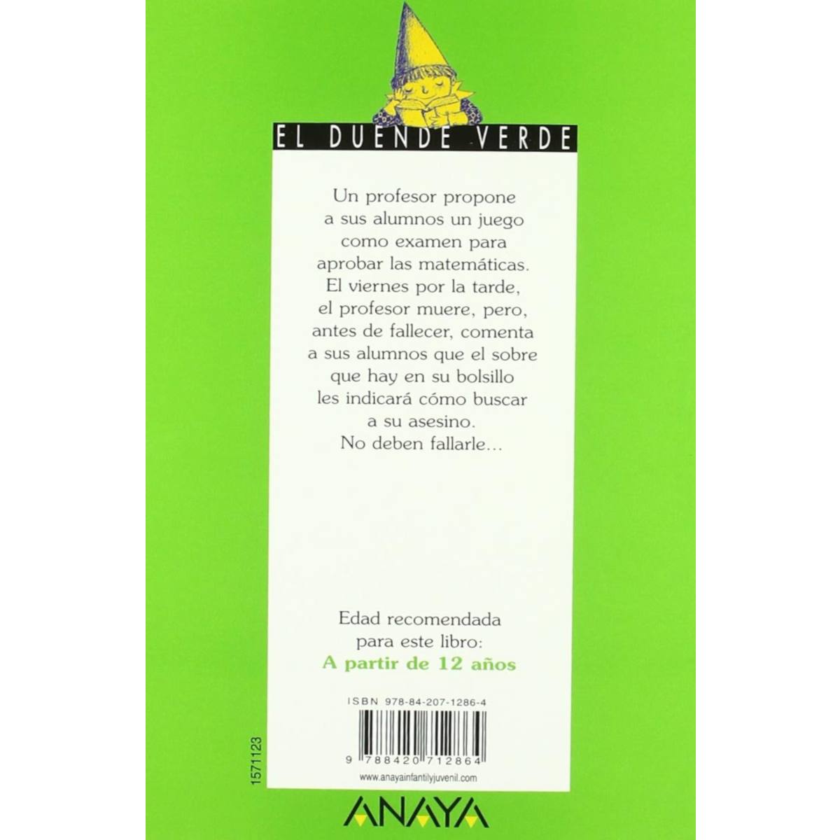 El asesinato del profesor de matemáticas