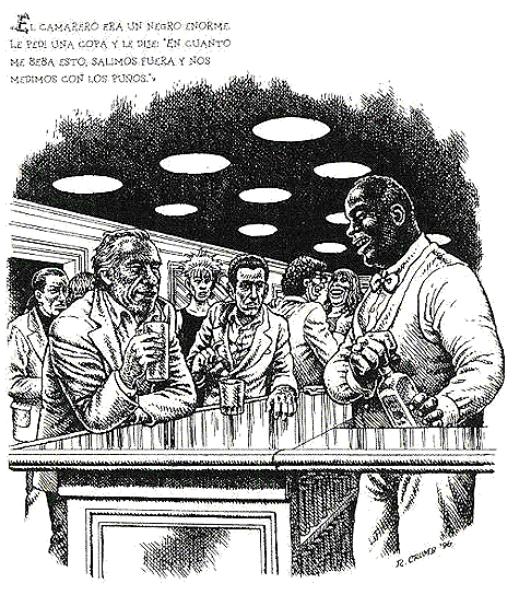 El capitán salió a comer y los marineros tomaron el barco