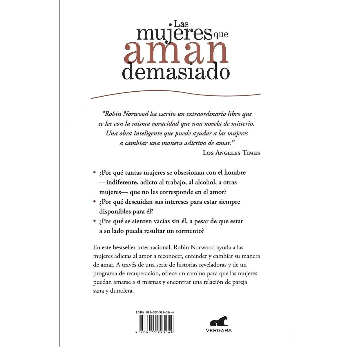 Las mujeres que aman demasiado