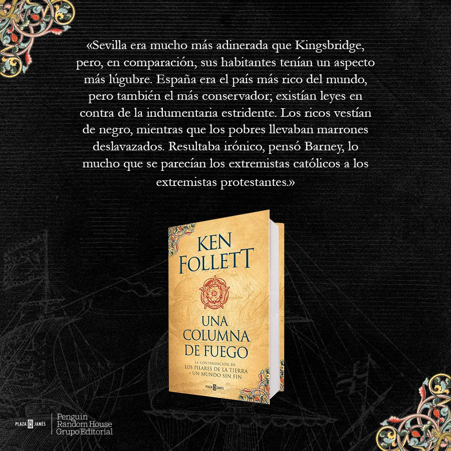 Una columna de fuego