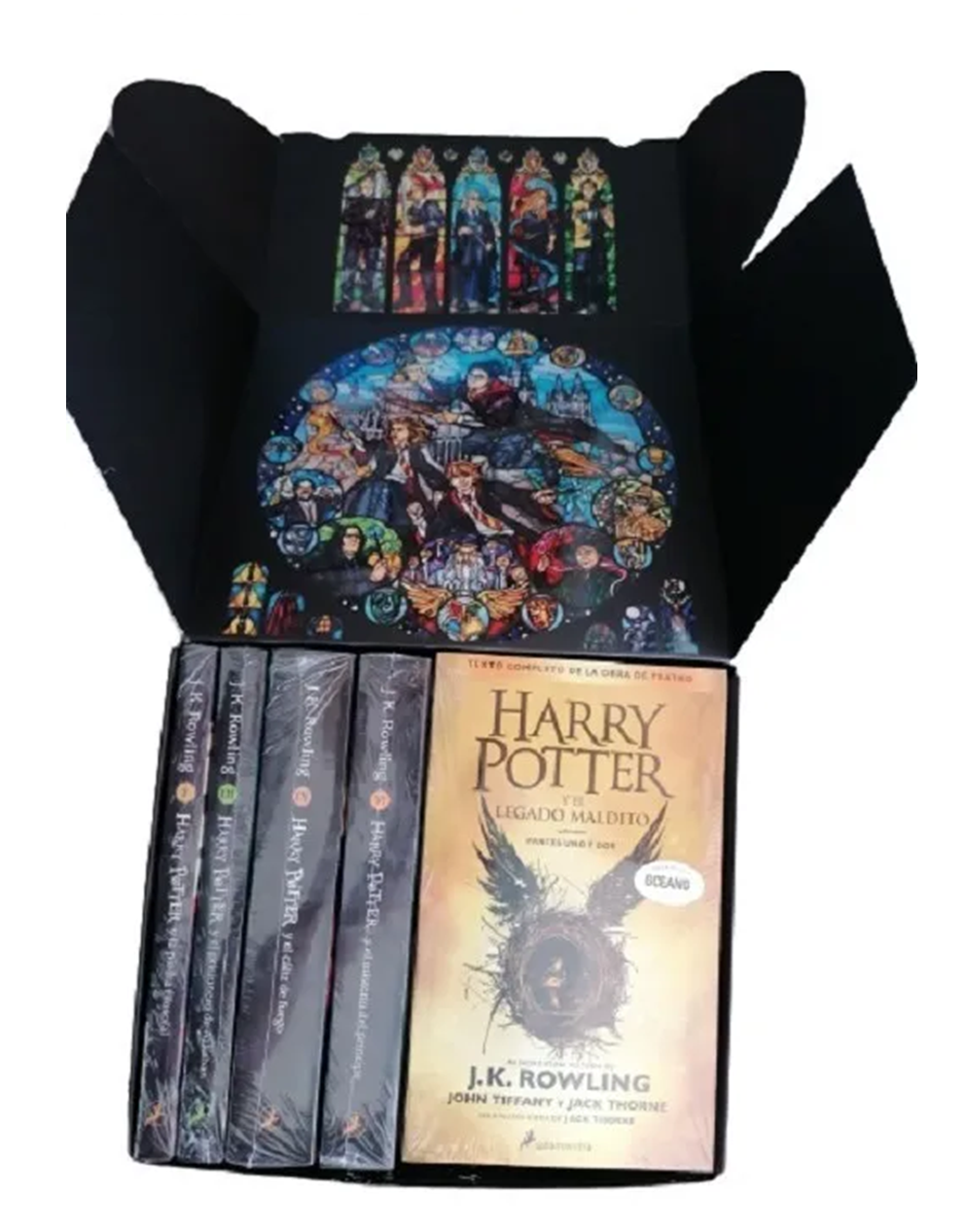 Colección 8 Libros De Harry Potter - Caja Conmemorativa