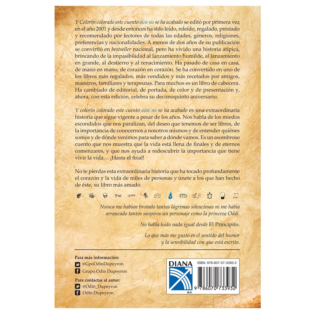 Y colorín colorado este cuento aún no se ha acabado