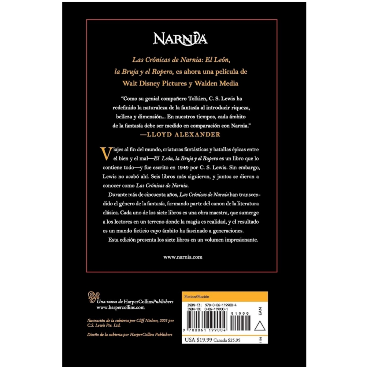 Las Crónicas de Narnia Edición Especial 7 Libros en 1